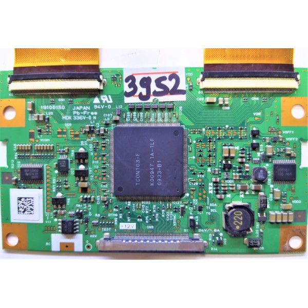 19100150 , MDK 336V-0 N ,  LOGİC BOARD , T-CON BOARD , T-CON ADRES KARTI , TCON BOARD , TCON ADRES KARTI.