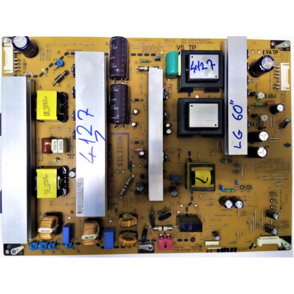 LG ,EAX64746303/2 , EAY62749903 , 3PAGC10099A-R , PSPL-L124A , LG 60PA6500 PLAZMA BESLEME KARTI , LG 60PA6500 PLAZMA POWER BOARD , LG 60" PLAZMA BESLEME KARTI , LG 60" PSU .