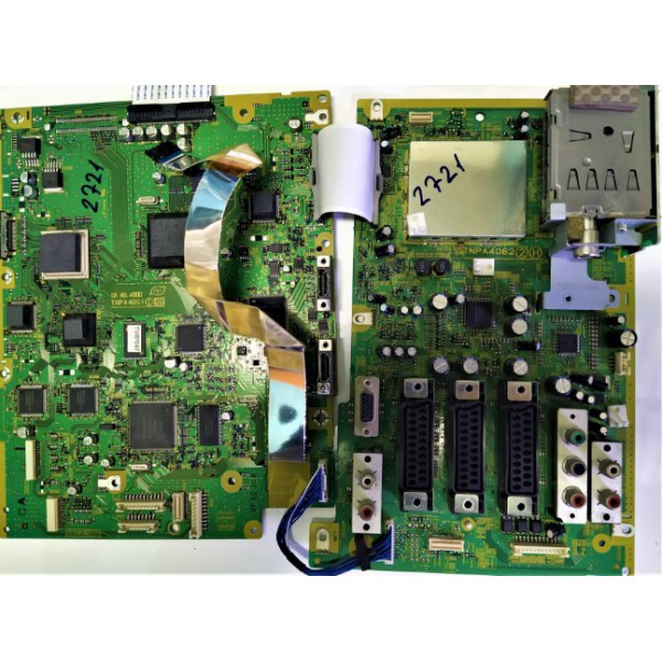 PANASONIC , TNPA4061 1 DG , TNPA40611DG , TNPA4062 2 H , TNPA40622H , CR NO.4000 ,  PANASONIC TH-65PV600E ANA KART , PANASONIC 65" PLAZMA ANA KART .