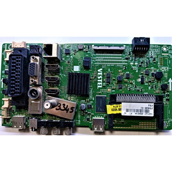 VESTEL , SEG , REGAL , HI-LEVEL , 17MB96 , 10094027 , 23242144 , 42" , VESTEL SMART 42FA7500 ANA KART , PANEL:VES420UNVL , VESTEL 42" ANA KART , MAİN BOARD. 