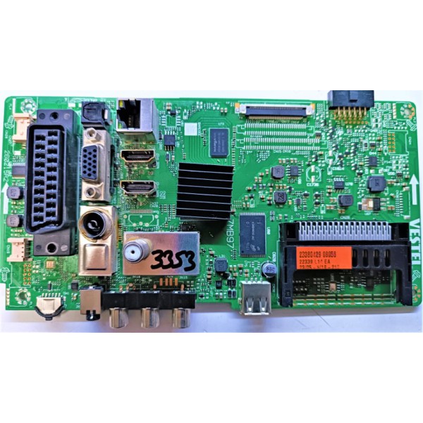 VESTEL , SEG , REGAL ,TELEFUNKEN , 17MB97 , 23380429 , PANEL VES480UNDS-2D-N12 , TELEFUNKEN 48TF6020 SMART MAİN BOARD , TELEFUNKEN 48TF6020 SMART  ANA KART.