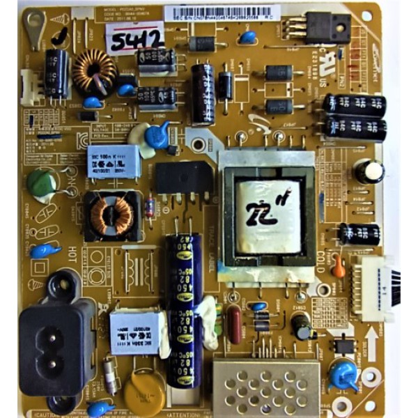 SAMSUNG , BN44-00467A , PD22A0_BPNV , SAMSUNG UE22D5003BW BESLEME KARTI , SAMSUNG UE22D5003BW POWER BOARD , SAMSUNG LED 22" BESLEME KARTI , PSU.