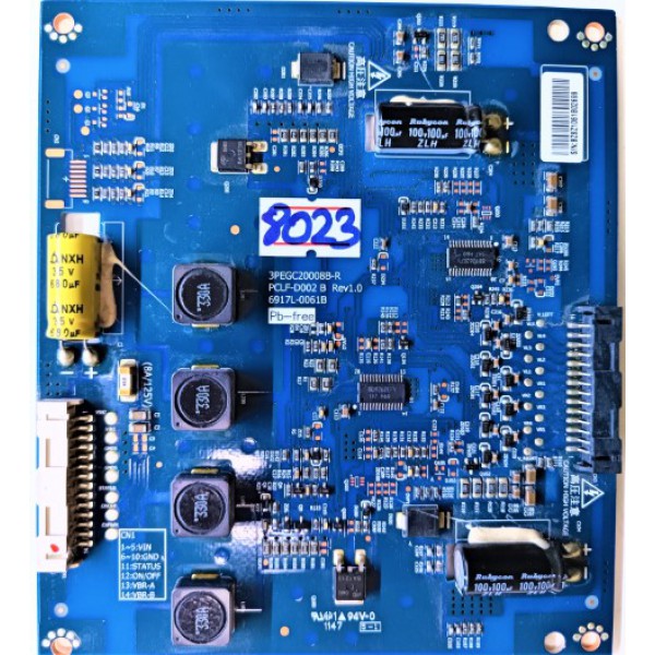 LG , 3PEGC20008B-R , PCLF-D002 B REV1.0 , 6917L-0061B , LG PANEL 42" LED DRIVER.