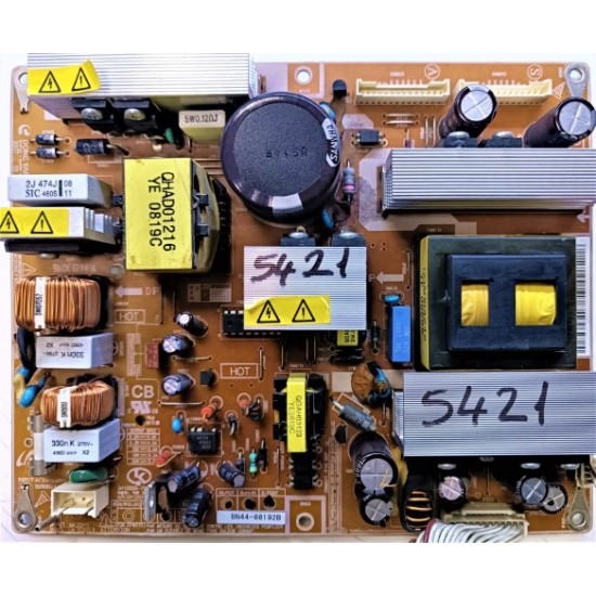 SAMSUNG , BN44-00192B , SH10005-A , MK32P3 , SAMSUNG LE32A330J1 LCD POWER BOARD , SAMSUNG LE32A330 POWER BOARD  , SAMSUNG 32" LCD BESLEME KARTI , PSU.