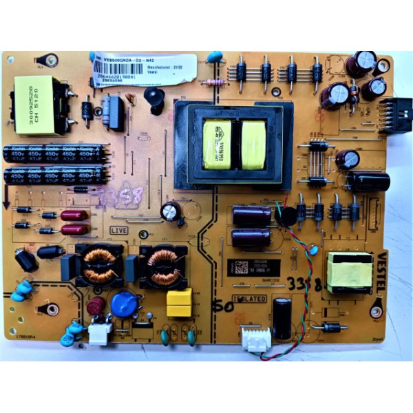 VESTEL , SEG , REGAL , TECHNOVOOD , 17IPS72 , 170818R4 , 28650946 , 23521004 , VESTEL 50" BESLEME KARTI , VESTEL POWER BOARD , VESTEL BESLEME KARTI , PSU.