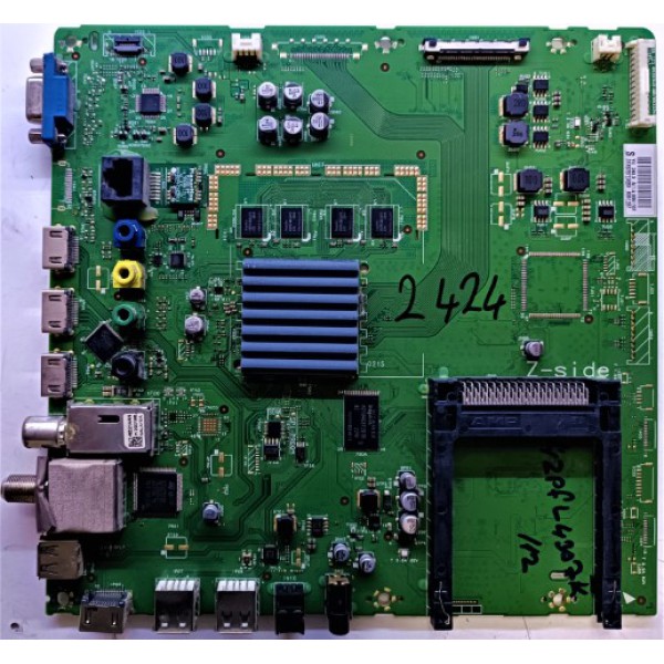 PHİLİPS , 3139 123 65323V2-MB/65333V2-SB , WK1148.1 , 313929715693 , PHILIPS 42PFL4307K/12 MAİN BOARD , PHILIPS 42PFL4307/12 ANA KART.