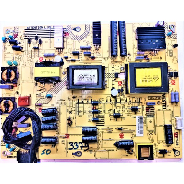 VESTEL , SEG , REGAL , 17IPS20 , 23164790 , 27227838 , 060913R6 , VESTEL POWER BOARD , VESTEL 50" BESLEME KARTI , PSU.