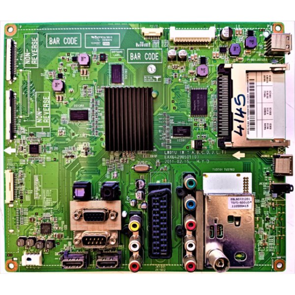 LG , EAX64290501(0) , EBT61701287 , LG 32LW4500-LGD ANA KARTLARI ,  LG 32LW4500-LGD MAİN BOARD , TAMİRSİZ  !!!