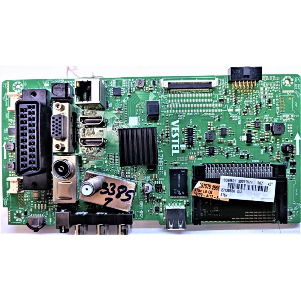 VESTEL , SEG , REGAL ,17MB96 , 10099591 , 23297574 , 110814R2 , 42" , SEG 42SD6100 SMART ANA KART , SEG 42SD6100 SMART MAİN BOARD.