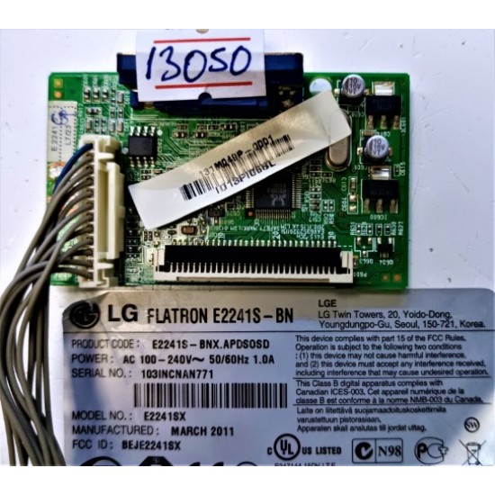 LG , EAX63523201(5)  , LG FLATRON E2241S-BN ANA KART , LG 22" LED ANA KART , LG FLATRON E2241S-BN.