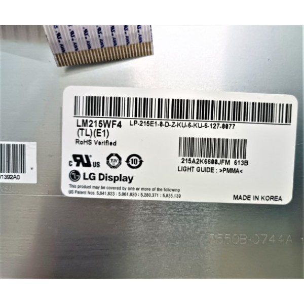 LG , LM215WF4 (TL)(E1) , PANEL , LG FLATRON E2241S-BN PANEL (EKRAN) , LG 22" PANEL , 215A2K6600JFM.