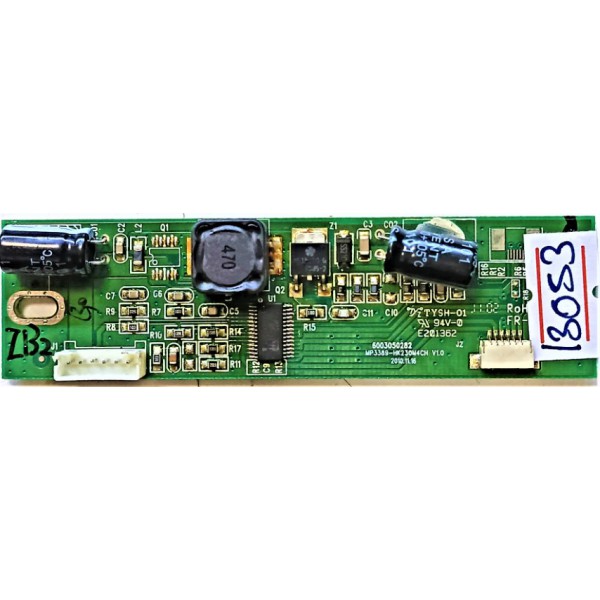 LG , MONİTÖR LED DRYVER , 6003050282 , MP3389-HK230M4CH V1.0 , TYSH-01 , LG 22" LED KONTROL KARTI , LG 22" LED DIRAYVIR.
