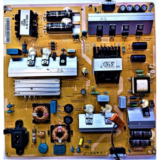 SAMSUNG , L55S6_FHS , BN44-00807A , SAMSUNG 49" UHD TV POWER BOARD , UE49KU7350U BESLEME KARTI , UE55JU6570UXTK , UE55JU6570U , POWER BOARD  (BESLEME KARTI) , SAMSUNG 49" UHD TV CORVED (BOMBELİ) BESLEME KARTI.