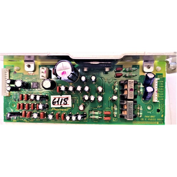 PIONEER , AWW1087 , AUDIO ASSY , ANH1646 , PIONEER PDP-436RXE PLAZMA SES KARTI , PIONEER SES KARTI.