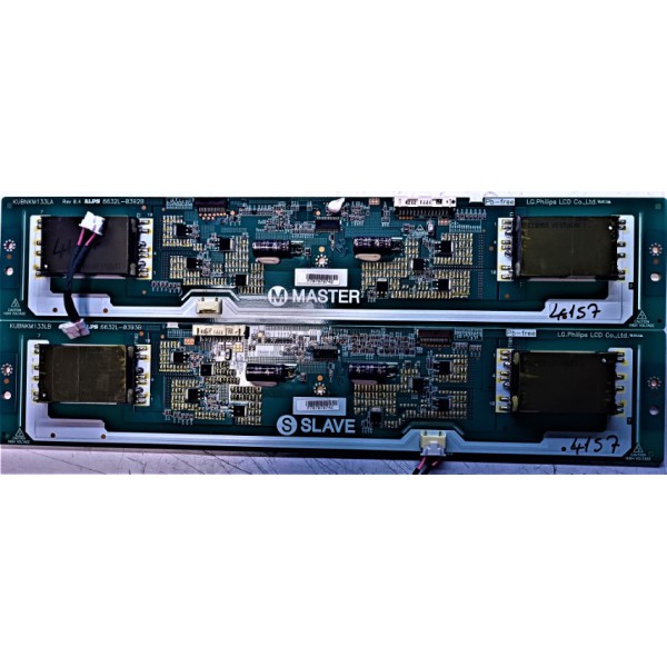 LG.PHİLİPS LCD , KUBNKM133LA , REV 0.4 , ALPS.6632L-0392B , MASTER , KUBNKM133LB REV 0.4 , ALPS.6632L-0393B , SLAVE , LG ,PİHİLPS 47" İNVERTER , L , PİHİLİPS 47" İNVERTÖR KARTI.