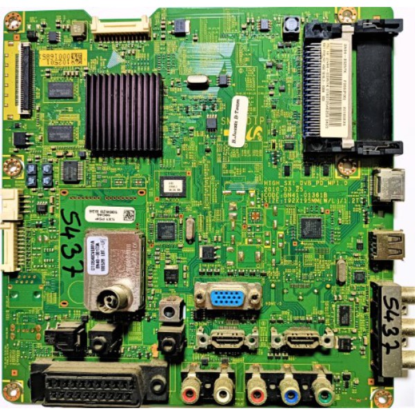 SAMSUNG , BN41-01361B , BN94-03257K , SAMSUNG  PS50C450B1W MAİN BOARD ,  SAMSUNG  PS50C450B1W ANA KARTI.       