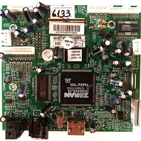 VESTEL , 12MB6800V3/301006 , VESTEL DVD 6700 DVD ANA KARTI, VESTEL DVD 6700 DVD MAİN BOARD.