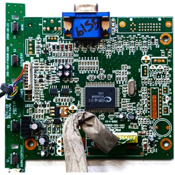 200-100-D985G-AH , Y01-CLG , PLD96K01078006280 , LCD MONİTÖR ANA KARTI , 