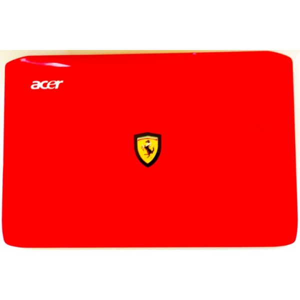 ACER FERRARİ ONE 200 11.6 İNCH NETBOOK KIRMIZI ÜST KAPAK , ACER FERRARİ LOGOLU ÜST KAPAĞI.