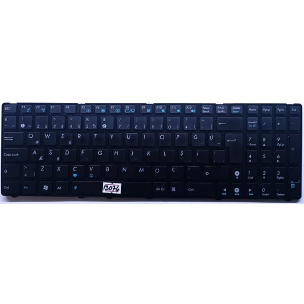 ASUS K52F TR KLAVYE ORJİNAL SİYAH , AEKJ3A00020 KLAVYE , ASUS K52F SİYAH TUŞ TAKIMI , ORJİNAL ÇIKMA.