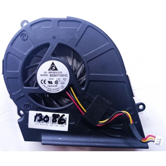 TOSHIBA SATALITE A200-1BP , A205 , A215 ,BSB0705HC , AT018000100 ,  NOTEBOOK ANA KART SOĞUTUCU FAN , CPU FAN.