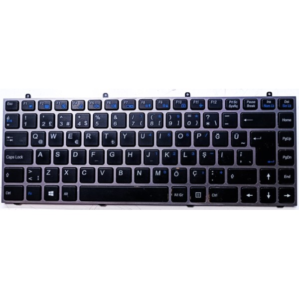 EXPER A4B-R01 KLAVYE , MP-12R76TQ-430 KLAVYE , EXPER A4B-R01 KLAVYE SİYAH (TR).