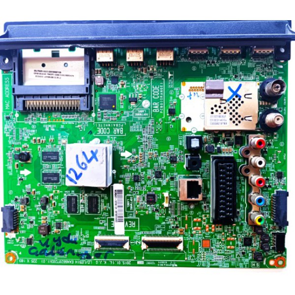 LG , EAX66207202(1.2) , EAX66207202 , (1.2) , EAX 66207203(1.0) , LG 50LF650V , EBR80067109 , EBT63724603 , LG 50LF650V-ZB MAİN BOARD , LG  ANA KARTLARI , UYDU SİNYAL ALMIYOR HERŞEY ÇALIŞIYOR.
