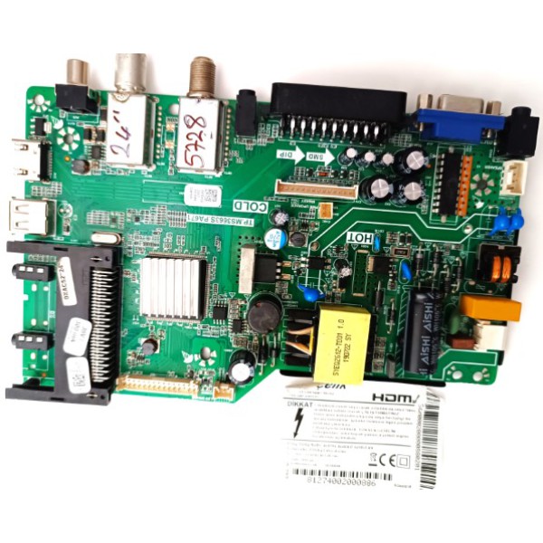 ARÇELİK , ALTUS , GURINDIG , BEKO , TP.MS3663S.PA671 , SGMAAZ , ARÇELİK A24L 5845 4B ANA KART, PANEL BOE1236WX1 , ARÇELİK ANA KARTLARI.