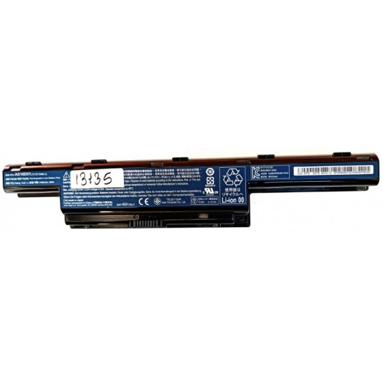 ACER ASPİRE E1 SERİES BATARYA , ACER Q5WPH BATARYA , ACER LAPTOP BATARYASI ,AS10D51 , (31CR19/66-2) , ORJİNAL ÇIKMA ÇALIŞIR VAZİYETTE.