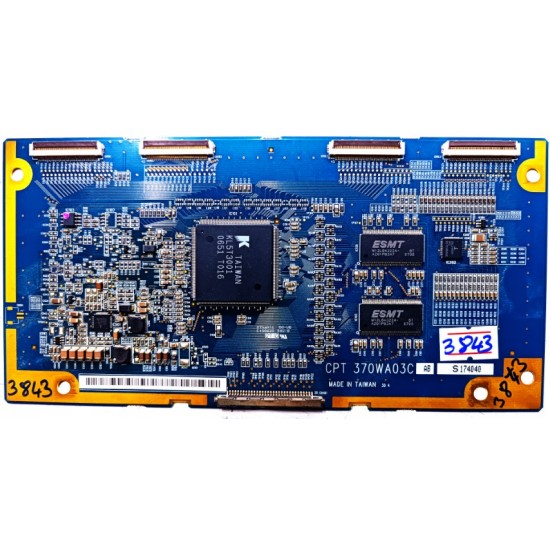 CPT 370WA03C  AB S174040 , 370WA03C ,TCON BOARD, ADRES KARTI , T-CON KARTI , TCONKARTLARI .