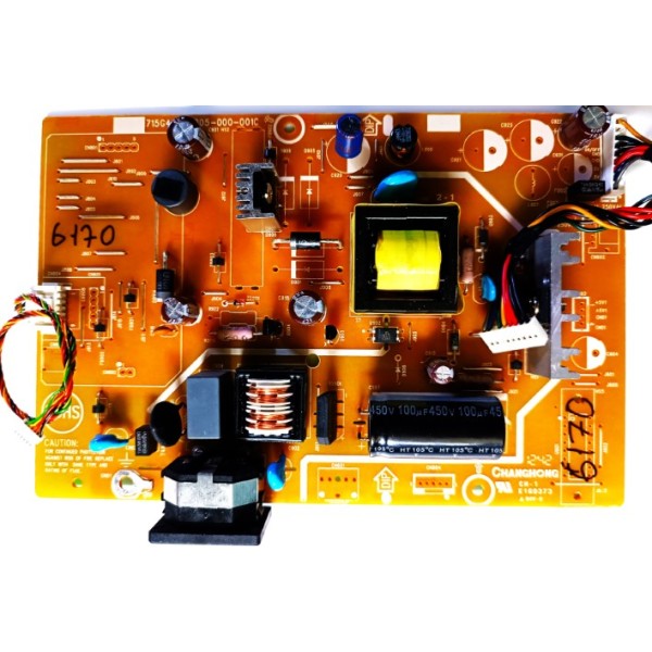 PHILIPS , 226V3LSB25/02 BESLEME KARTI , 226V3L BESLEME KARTI , 715G4497-P05-000-001C , BB551VHC1 , PHILIPS 22" MONİTÖR BESLEME KARTLARI.