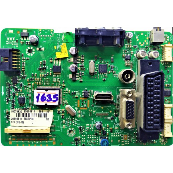 VESTEL , SEG , REGAL , Hİ-LEVEL , 17MB48-1.1 , 10079820 , 10078945 , 23034213 , 23034214 , VESTEL 32" LCD MAİN BOARD , VESTEL 32" LCD  ANA KART , VESTEL LCD ANA KARTLARI.