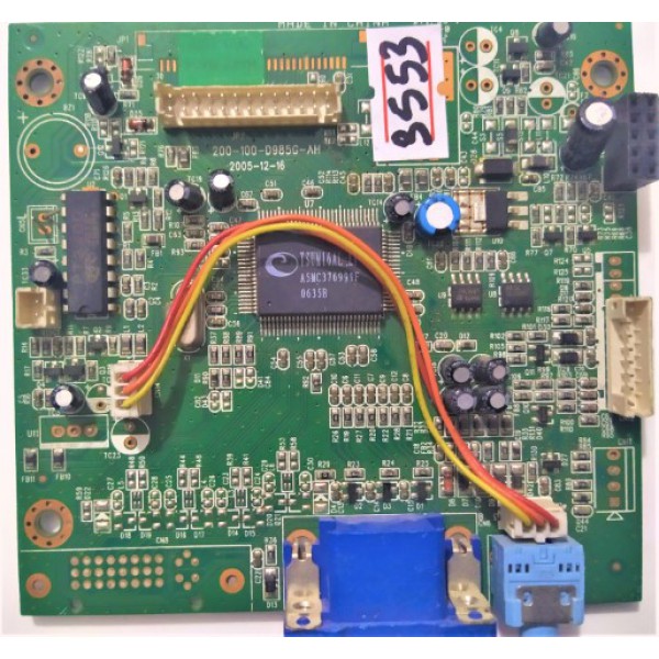200-100-D985G-AH , LCD MONİTÖR MAİN BOARD(ANAKART).