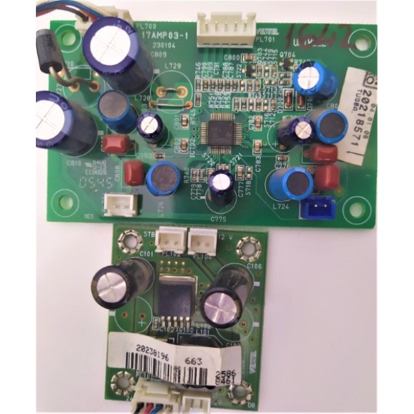 VESTEL ,  SEG , REGAL ,  17AMP03-1 , 20218571 , 20238196 , VESTEL , SEG , REGAL , SES KARTI. 