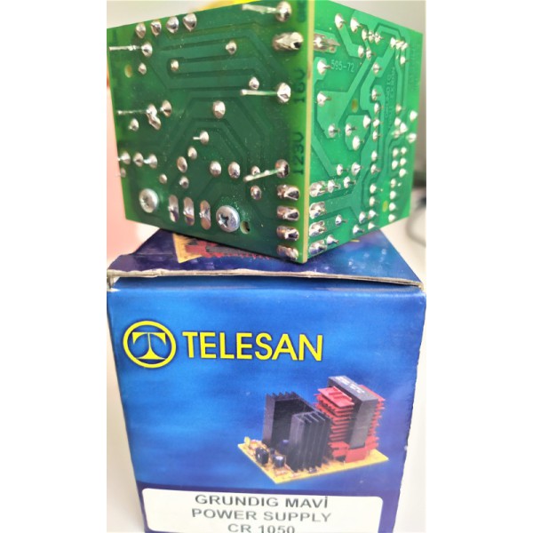 TELESAN GRINDIG MAVİ EKRAN POWER SUPLAY,SMPS02 ,BESLEME KARTI