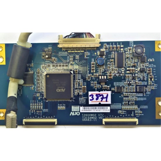 AUO T260XW02 V7/,T315XW02 VD,06A63-1,LOGİC BOARD, T-CON BOARD, T-CON ADRES KARTI, TCON BOARD