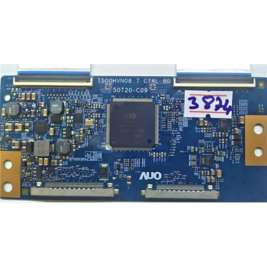 T500HVN08.7 CTRL BD , 50T20-C09 , US-5550T20C17 , LOGİC BOARD , T-CON BOARD , T-CON ADRES KARTI , TCON BOARD.