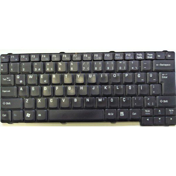 TOSHIBA , MP-03266TQ-920REV:0A , AEEW30IA014-TR , TOSHIBA LAPTOP Q TUŞTAKIMI (KLAVYE) ORJİNAL ÇIKMADIR.