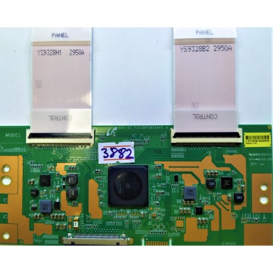 VESTEL,15Y_65_FU11BPCMTA4V0.4,VESTEL 65UD9000 ,VES650QNTS-2W-U11,T.CON BOARD,T-CON ADRES KARTI, TCON BOARD,VESTEL 65"T-CON