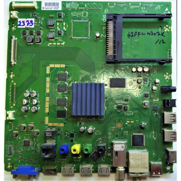 PHILIPS , 3139123V2-MB/65333V2-SB , WK1148.1 , 3139 123 65323V2-MB/65333V2-SB , UC 217.3 , PHILIPS 42PFL4307K/12 MAİN BOARD (ANA KART).