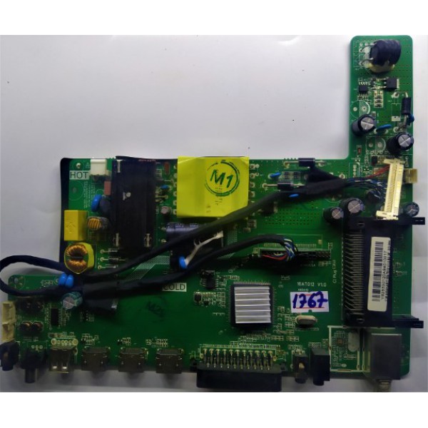 SUNNY , AXEN , 16AT012 V1.0 ,16AT012V1.0 , A60415 , SUNNY , AXEN , AX032DLD16AT012 MAİN VE POWER BOARD ,SUNNY ,AXEN AX032DLD16AT012 ANA KART VE BESLEME.
