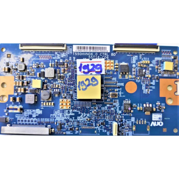SONY , T550HVN06.0 CTRL BD , T550HVN06.0  , CTRL BD ,  55T16-C06  , U-5555T16C01-44L-5030370 ,  SONY 55" TCON , SONY 55" T-CON (ADRES KARTI).