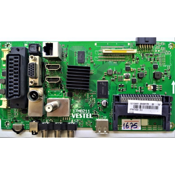 VESTEL, SEG , REGAL , Hİ-LEVEL ,17MB211 , 10110437 , 23433176  , 211116r3 , VESTEL , SEG , Hİ-LEVEL ,  32"  MAİN BOARD , VESTEL , SEG , Hİ-LEVEL , ANA KART.