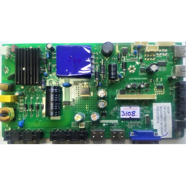 PREMİER , TP.VST59S.PB703 , 921A5VV71-921A5VV7 ,JUC7.820.00120802 ,   B14310 , PREMİER PR 32M82 MAİN BOARD , PREMİER PR32M82 ANA KART.