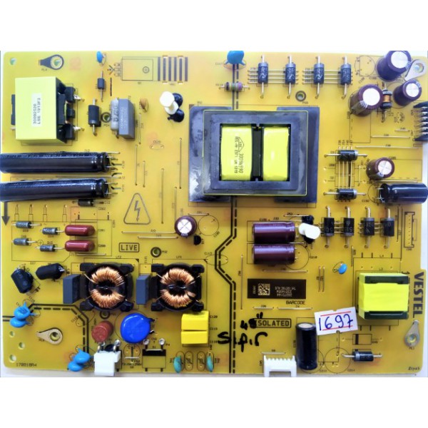 VESTEL , SEG , REGAL , Hİ-LEVEL , 17IPS72 , 28273144 , 23514054 , 170818R4 , VESTEL , SEG , REGAL , Hİ-LEVEL , 49" POWER BOARD , VESTEL 49" BELEME KARTI.