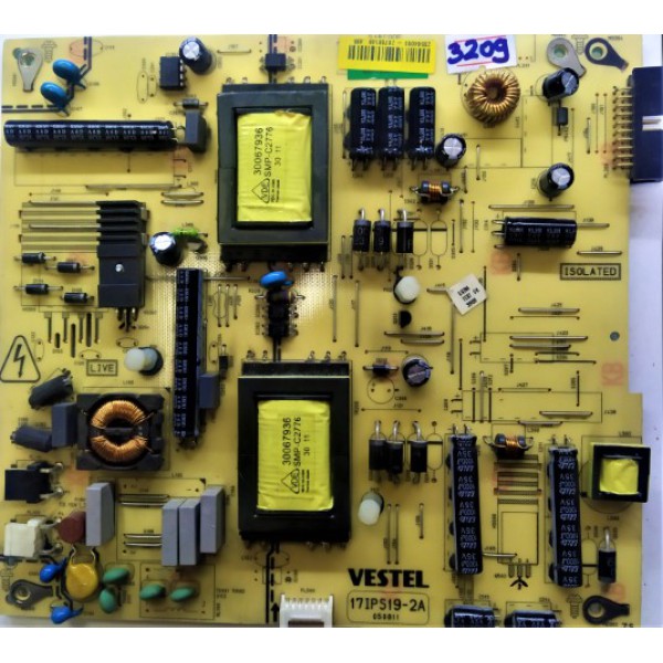 VESTEL , SEG , REGAL , Hİ-LEVEL ,17IPS19-2A , 050811 , 20584060 , 26766148 , VESTEL , SEG , REGAL , Hİ-LEVEL ,  POWER BOARD , VESTEL , SEG , REGAL ,  Hİ-LEVEL  BESLEME KARTI. 