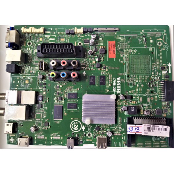VESTEL, SEG , REGAL , Hİ-LEVEL ,17MB120 , 23396859 , 10108002 , VESTEL , SEG , REGAL , Hİ-LEVEL , 43" MAİN BOARD , VESTEL , SEG , REGAL , Hİ-LEVEL 43" ANA KART.