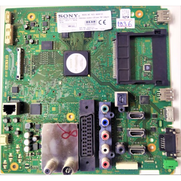 SONY , 1-883-753-13 , Y2009670A , SONY KDL-46HX725 MAİN BOARD , SONY , KDL-46HX725 ANA KART 46"