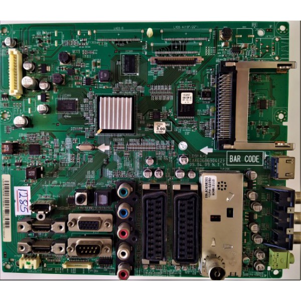 LG , EAX60686904(2) , EBU60710836WR , EBU60710836VVR , 374181844 , 37LH30AUO , LG 37LH3010-2B , LG 37" LCD MAİN BOARD , LG LCD 37" ANA KARTI.