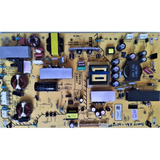 SONY ,1-881-895-11 , APS-269(CH) , GE5 , 147422211 , EP GW LP , SONY KDL-40LX900 BESLEME KARTI ,  SONY KDL-40LX900 POWER BOARD  , PSU.